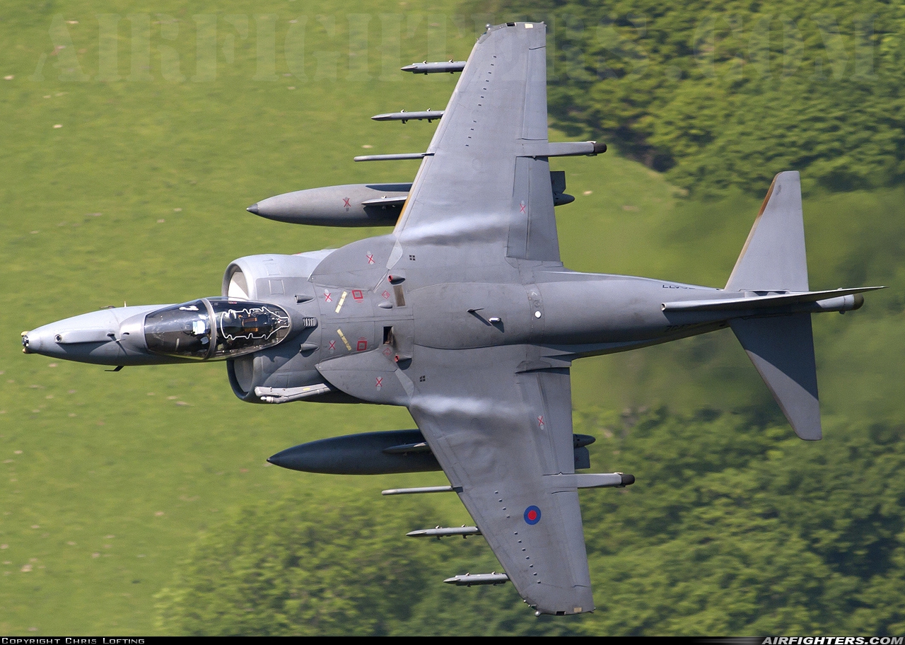 UK - Air Force British Aerospace Harrier GR.9 ZG477 at Off-Airport - Machynlleth Loop Area, UK