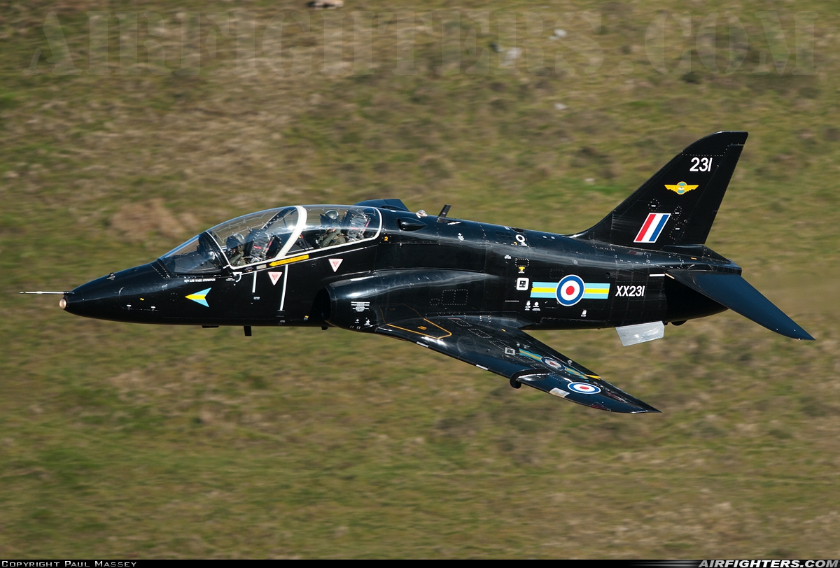 UK - Air Force British Aerospace Hawk T.1 XX231 at Off-Airport - Machynlleth Loop Area, UK