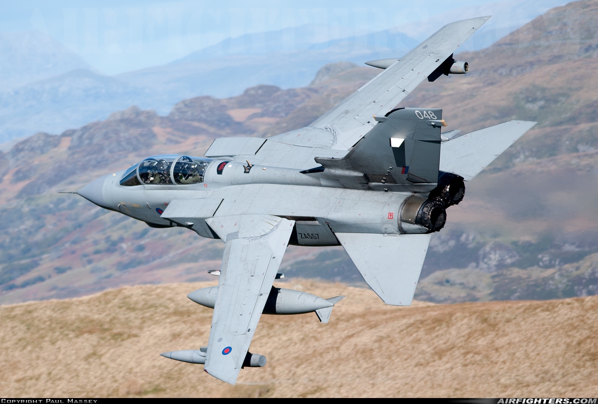 UK - Air Force Panavia Tornado GR4 ZA557 at Off-Airport - Machynlleth Loop Area, UK