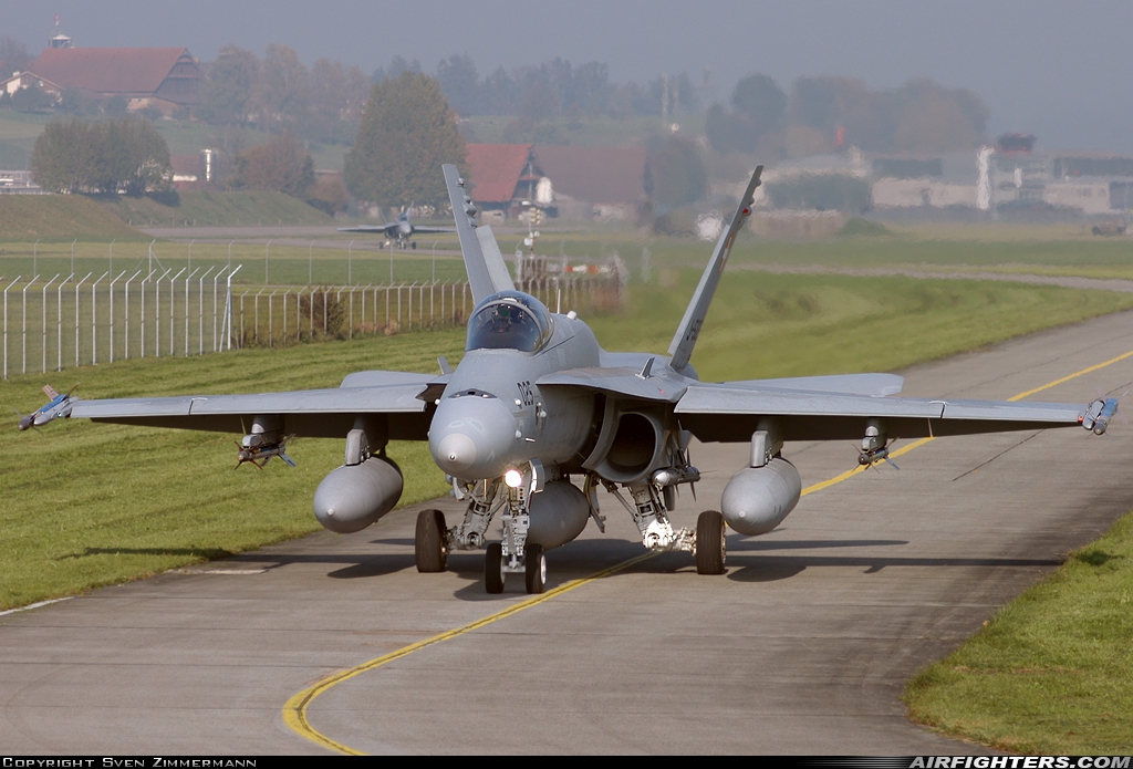 Switzerland - Air Force McDonnell Douglas F/A-18C Hornet J-5025 at Emmen (EML / LSME), Switzerland