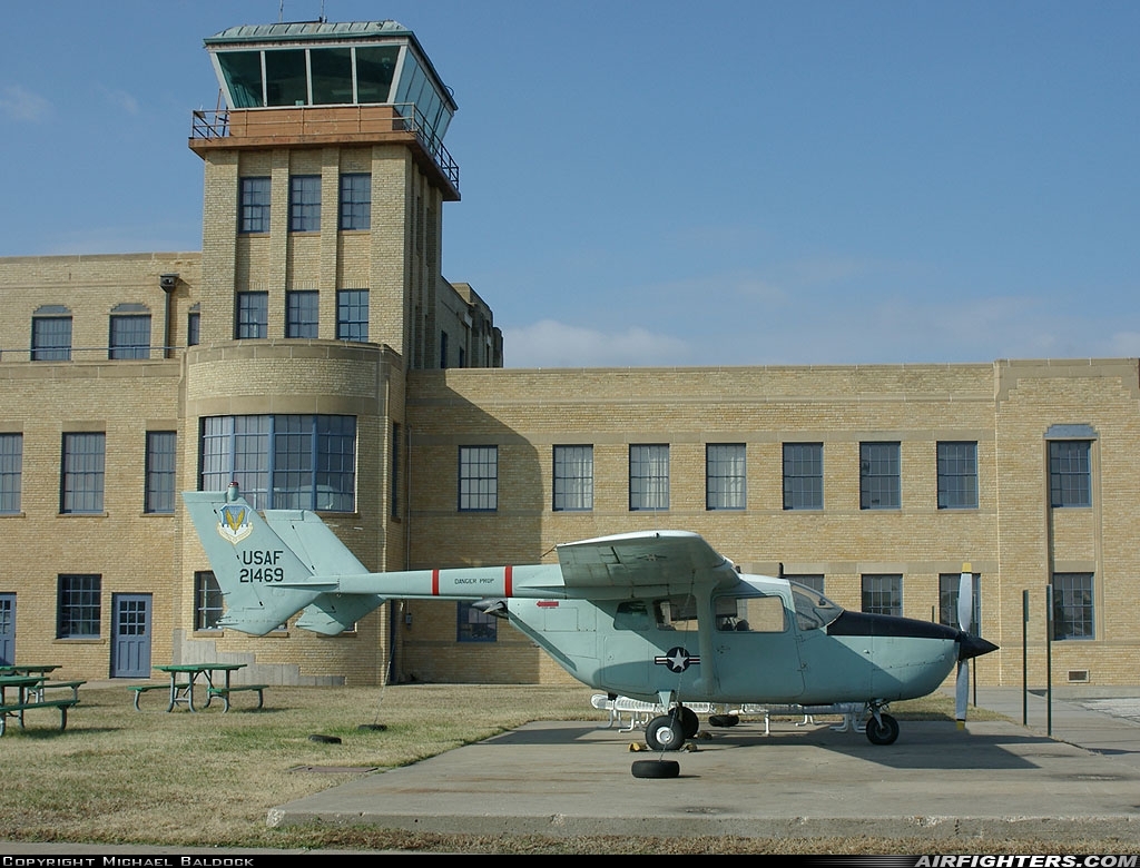 USA - Air Force Cessna O-2B Skymaster 67-21469 at Wichita - McConnell AFB (IAB / KIAB), USA