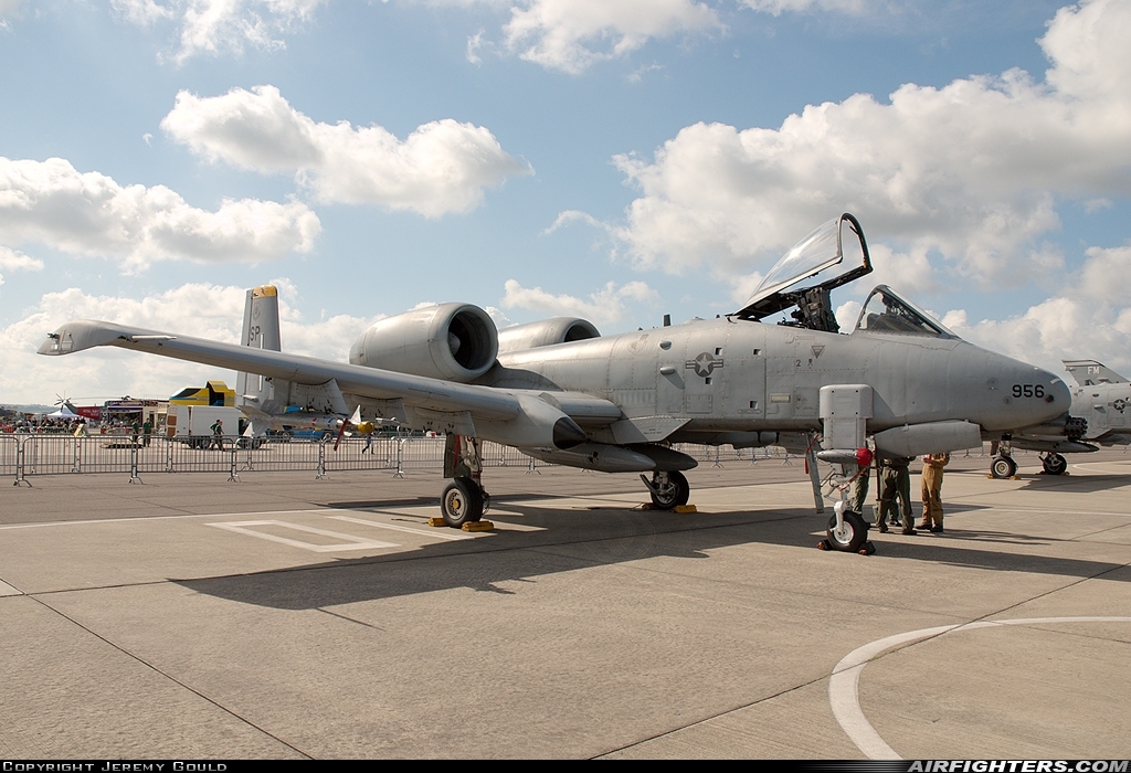 USA - Air Force Fairchild OA-10A Thunderbolt II 81-0956 at Yeovilton (YEO / EGDY), UK
