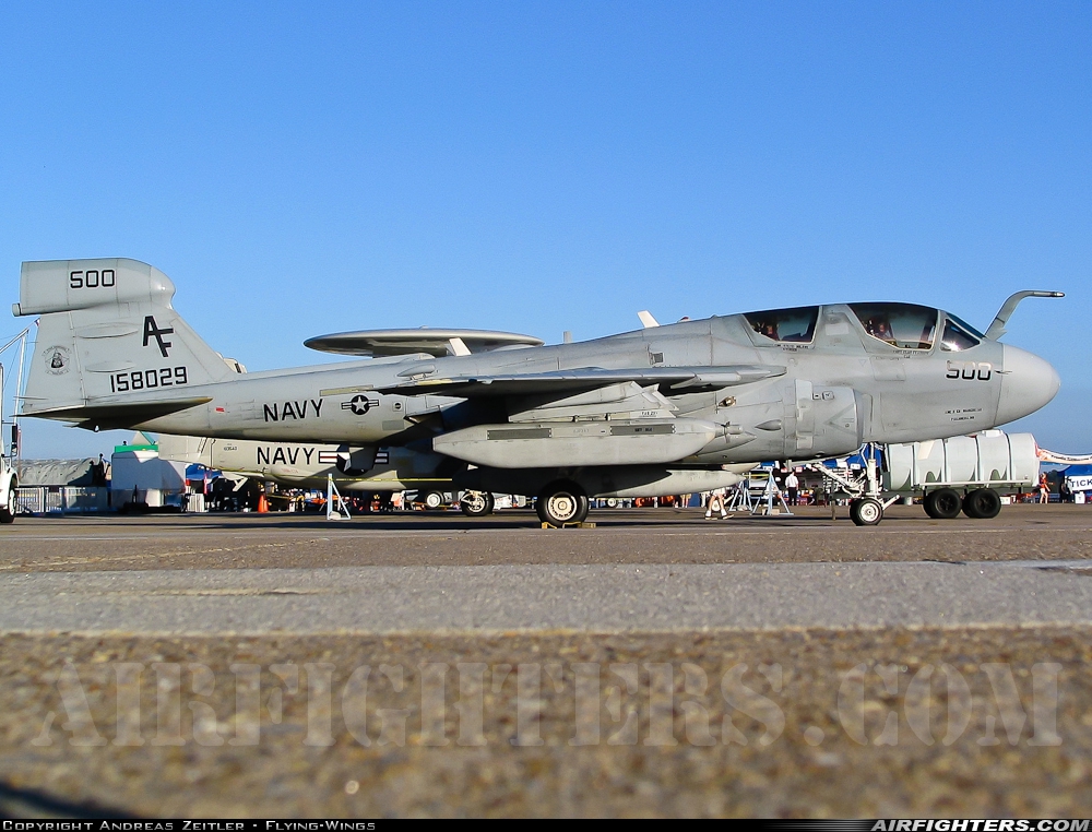 USA - Navy Grumman EA-6B Prowler (G-128) 158029 at Virginia Beach - Oceana NAS / Apollo Soucek Field (NTU / KNTU), USA