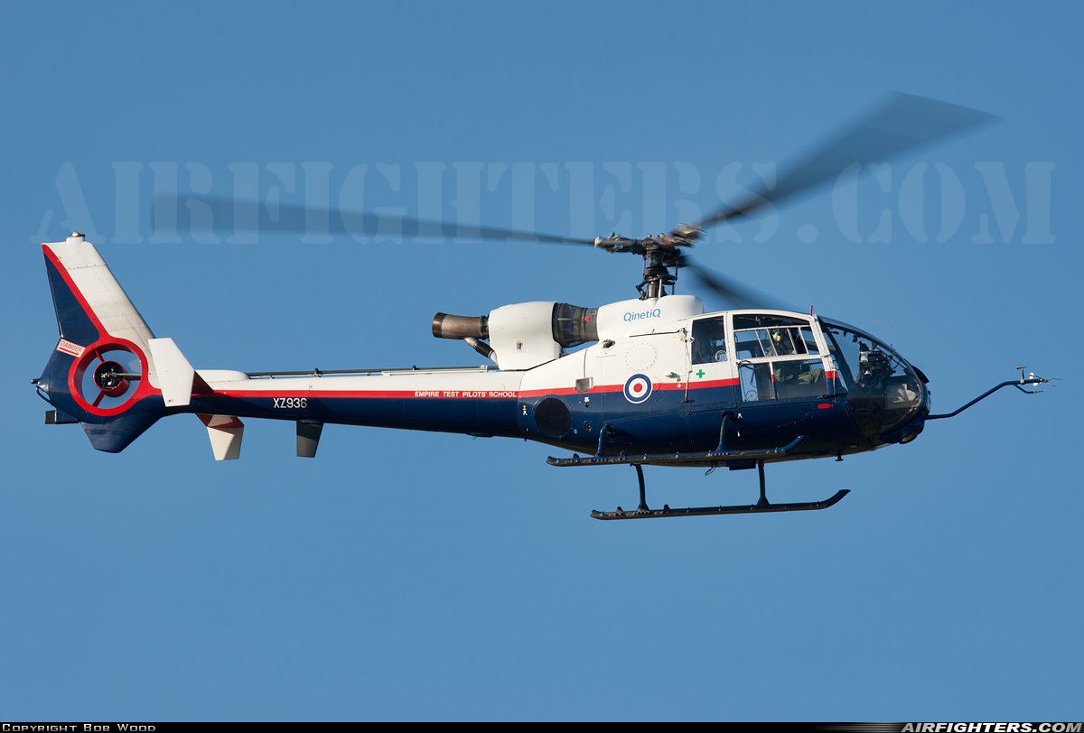 Company Owned - QinetiQ Westland SA-341 Gazelle HT3 XZ936 at Off-Airport - Salisbury Plain, UK