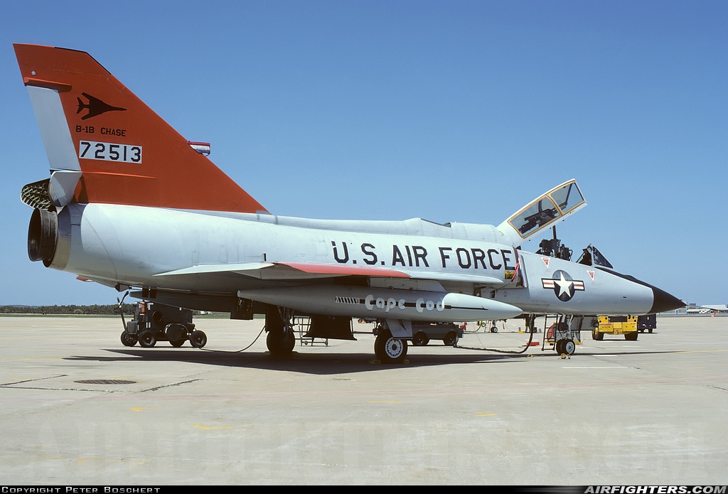 USA - Air Force Convair QF-106B Delta Dart 57-2513 at Panama City - Tyndall AFB (PAM / KPAM), USA