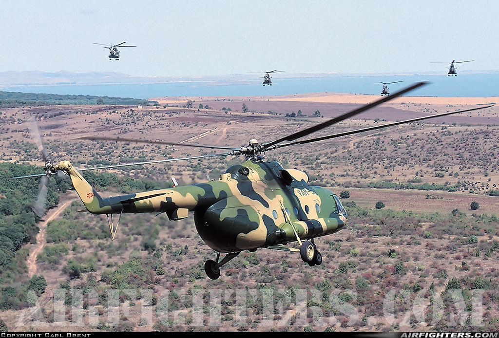 Macedonia - Air Force Mil Mi-17 VAM-304 at In Flight, Romania