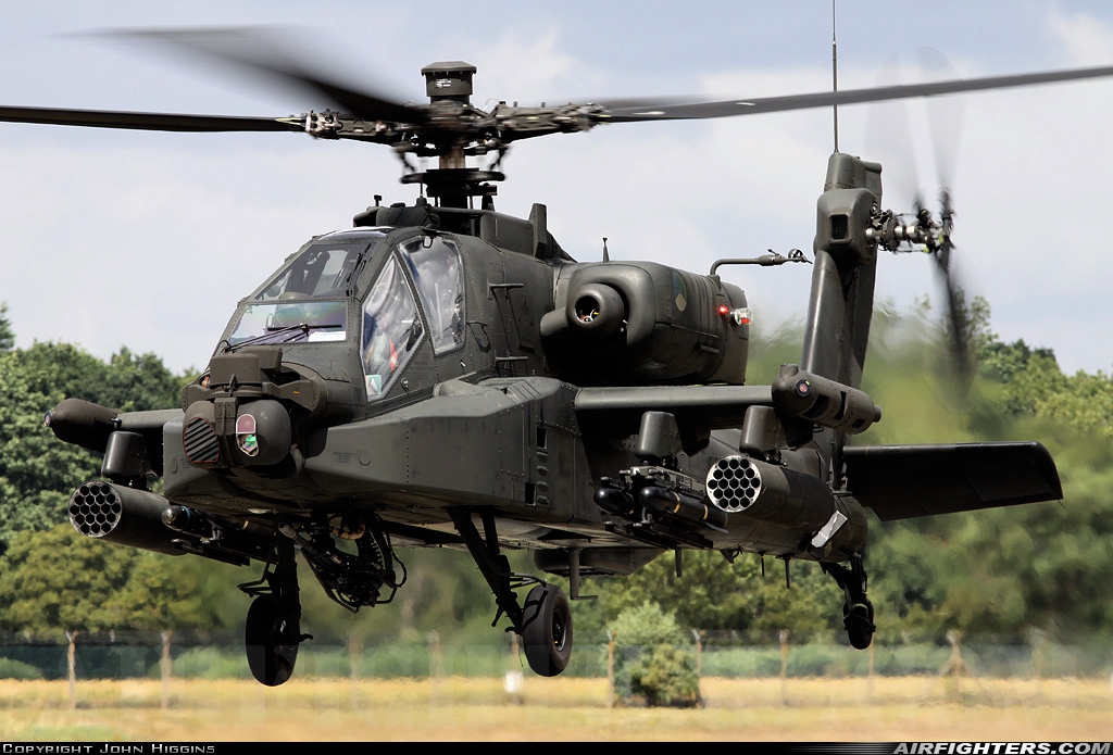 Netherlands - Air Force Boeing AH-64DN Apache Longbow Q-22 at Fairford (FFD / EGVA), UK