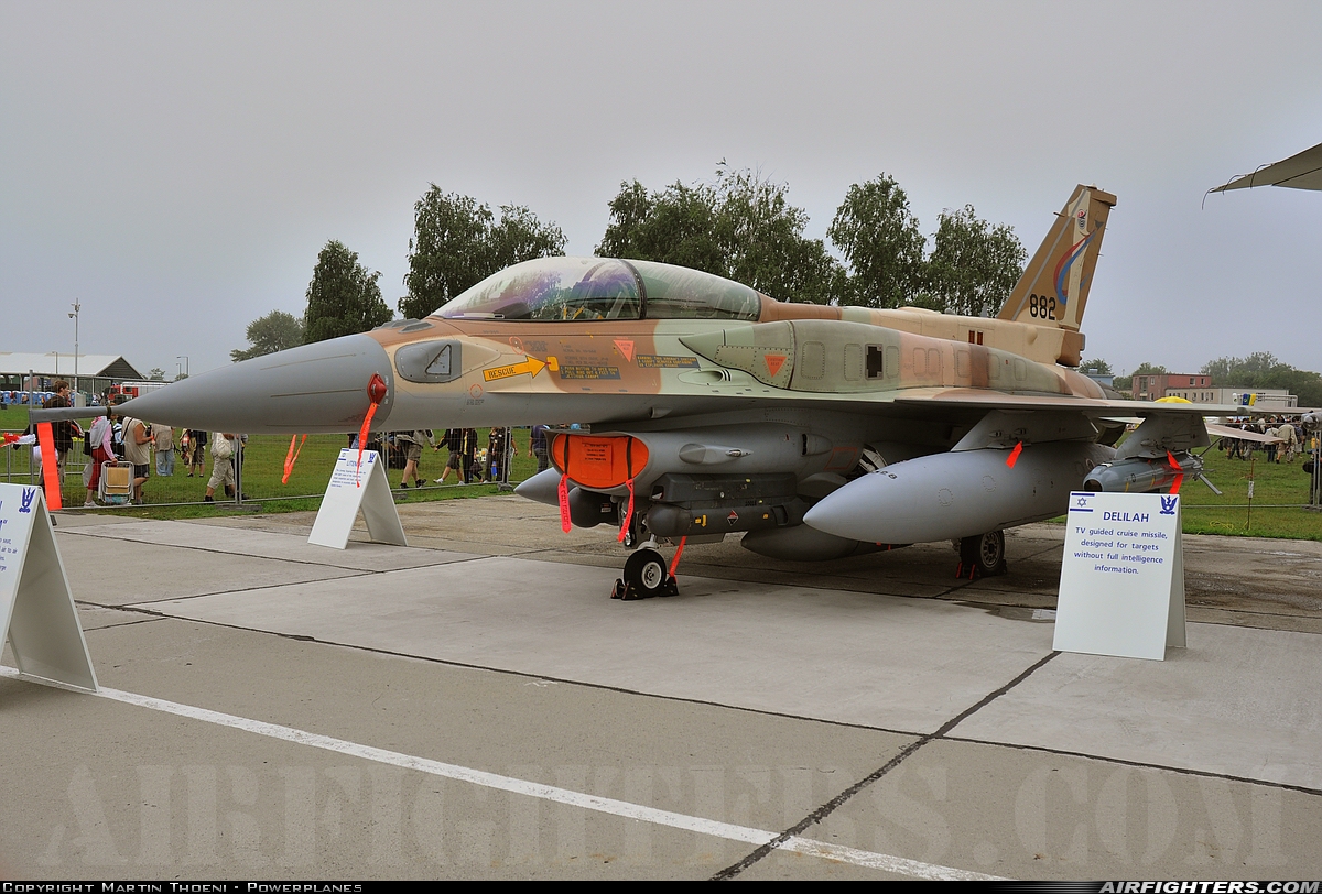 Israel - Air Force Lockheed Martin F-16I Sufa 882 at Kecskemet (LHKE), Hungary