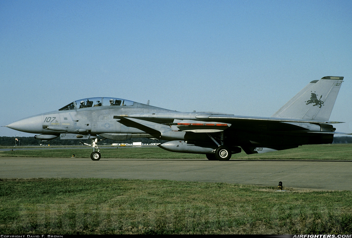 USA - Navy Grumman F-14D(R) Tomcat 161166 at Virginia Beach - Oceana NAS / Apollo Soucek Field (NTU / KNTU), USA