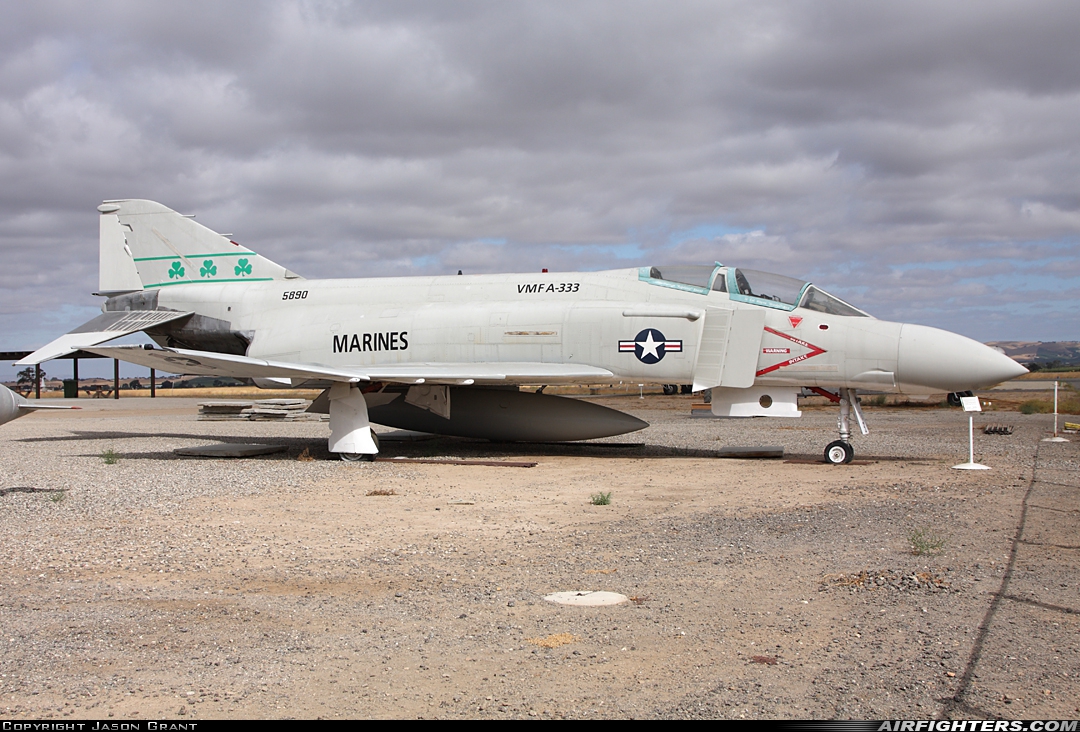 USA - Navy McDonnell Douglas F-4S Phantom II 158890 at Paso Robles Municipal Airport (PRB / KPRB), USA