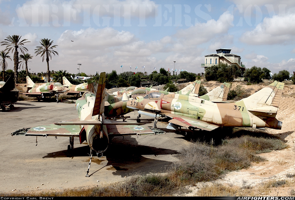 Israel - Air Force Douglas A-4N Skyhawk 371 at Beersheba - Hatzerim (LLHB), Israel