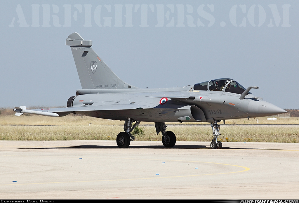 France - Air Force Dassault Rafale C 119 at Istres - Le Tube (LFMI), France