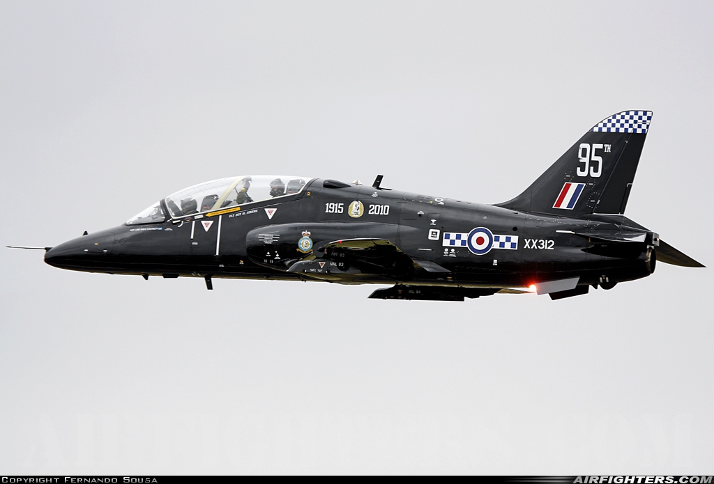 UK - Air Force British Aerospace Hawk T.1W XX312 at Fairford (FFD / EGVA), UK