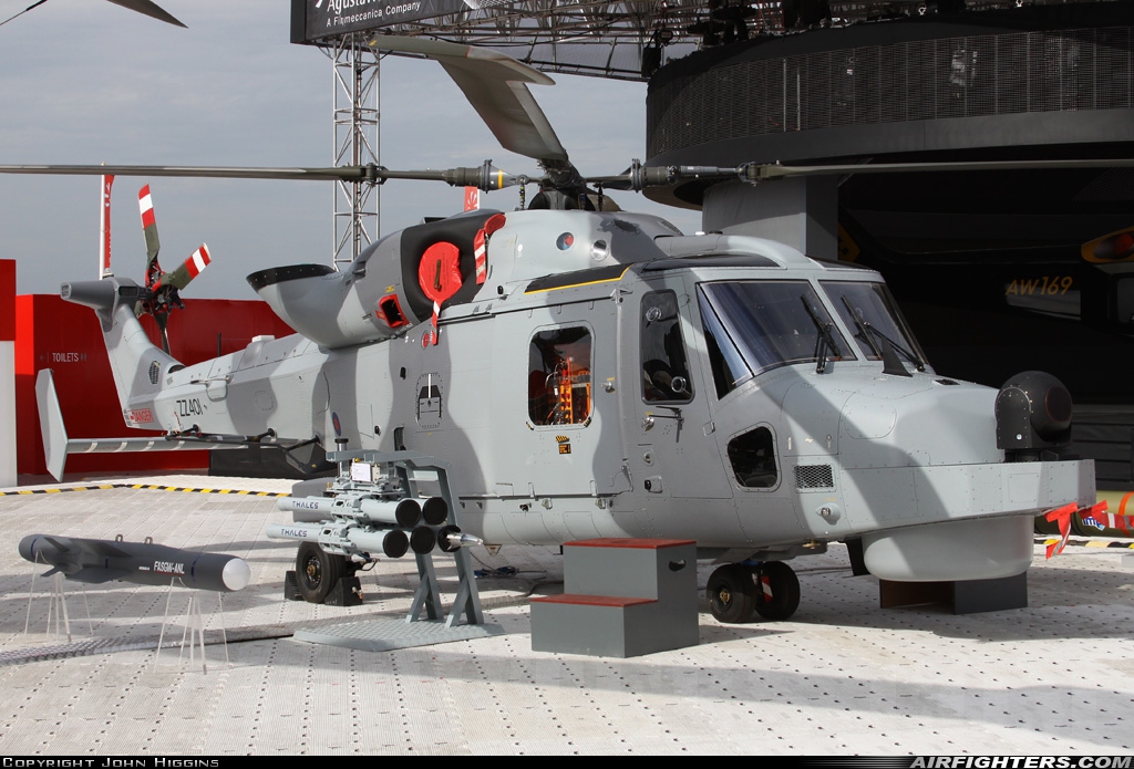 Company Owned - AgustaWestland AgustaWestland Wildcat AH1 ZZ401 at Farnborough (FAB / EGLF), UK