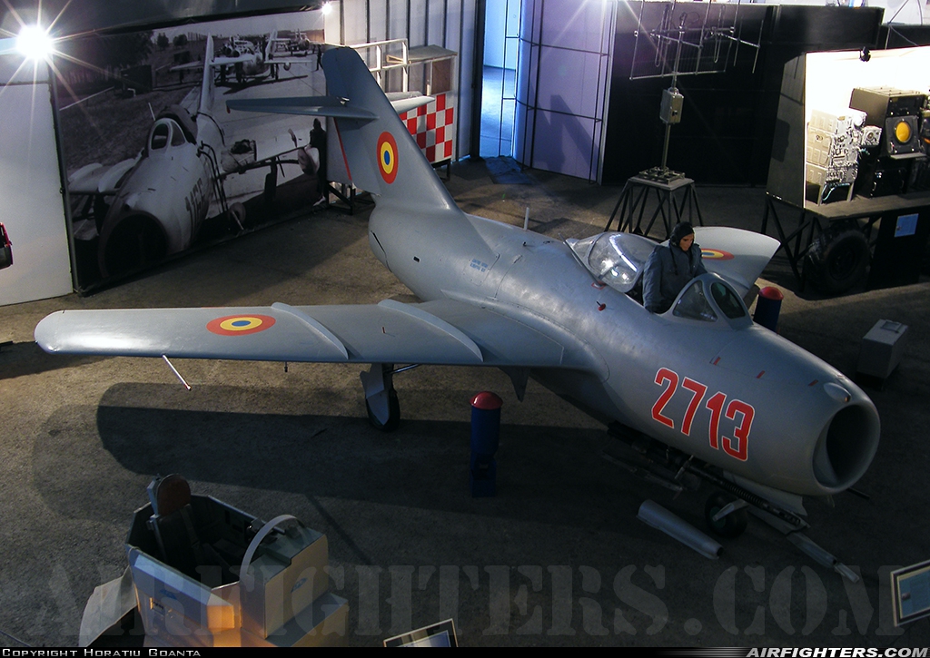 Romania - Air Force Mikoyan-Gurevich MiG-15bis 2713 at Off-Airport - Bucharest, Romania