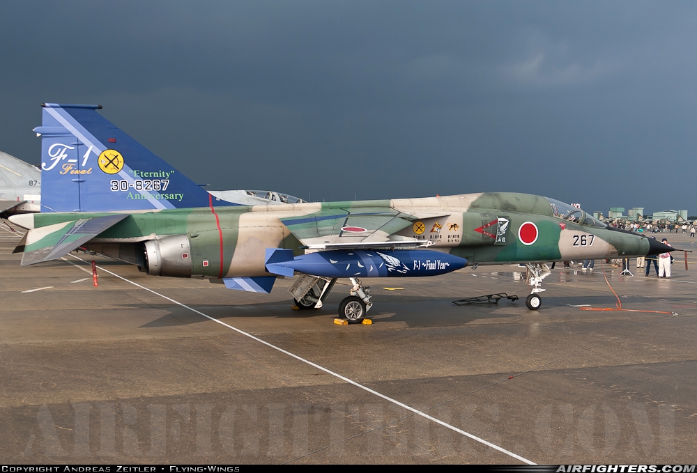 Japan - Air Force Mitsubishi F-1 30-8267 at Tsuiki (RJFZ), Japan