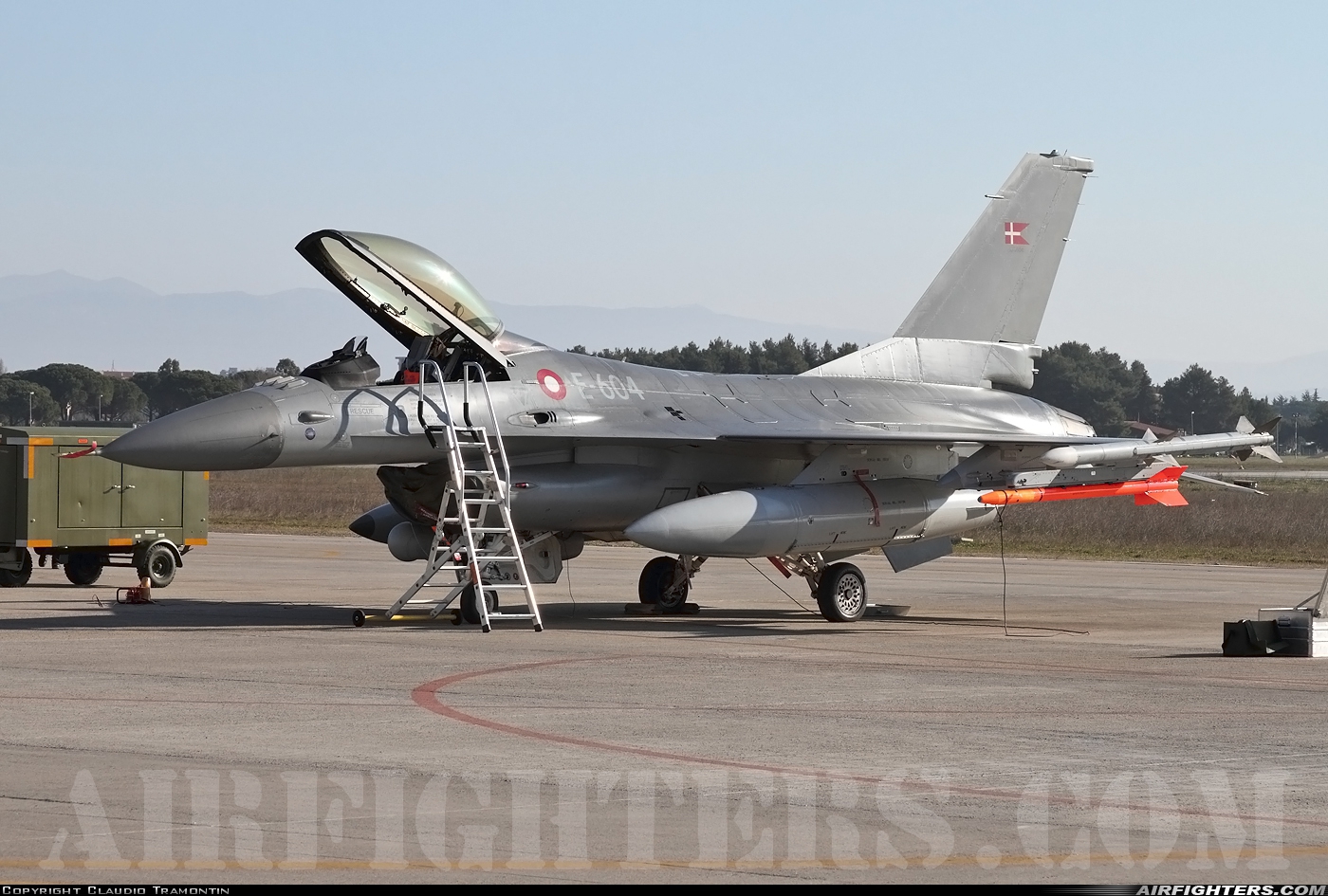Denmark - Air Force General Dynamics F-16AM Fighting Falcon E-604 at Grosseto (- Corrado Baccarini) (GRS / LIRS), Italy
