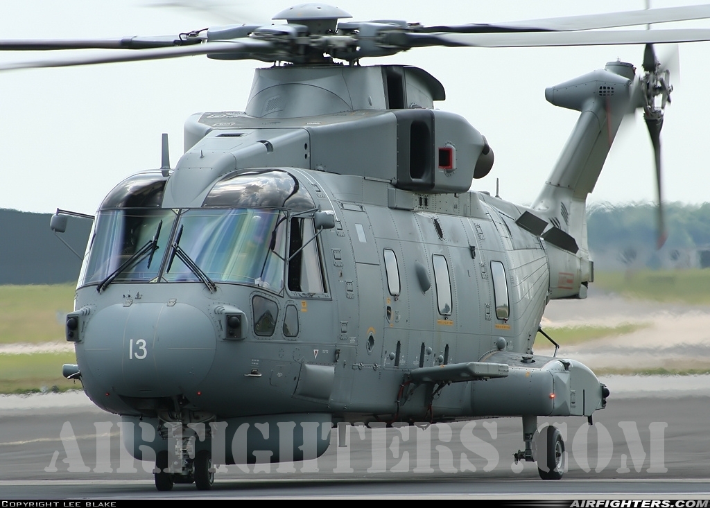 UK - Navy AgustaWestland Merlin HM1 (Mk111) ZH847 at Waddington (WTN / EGXW), UK