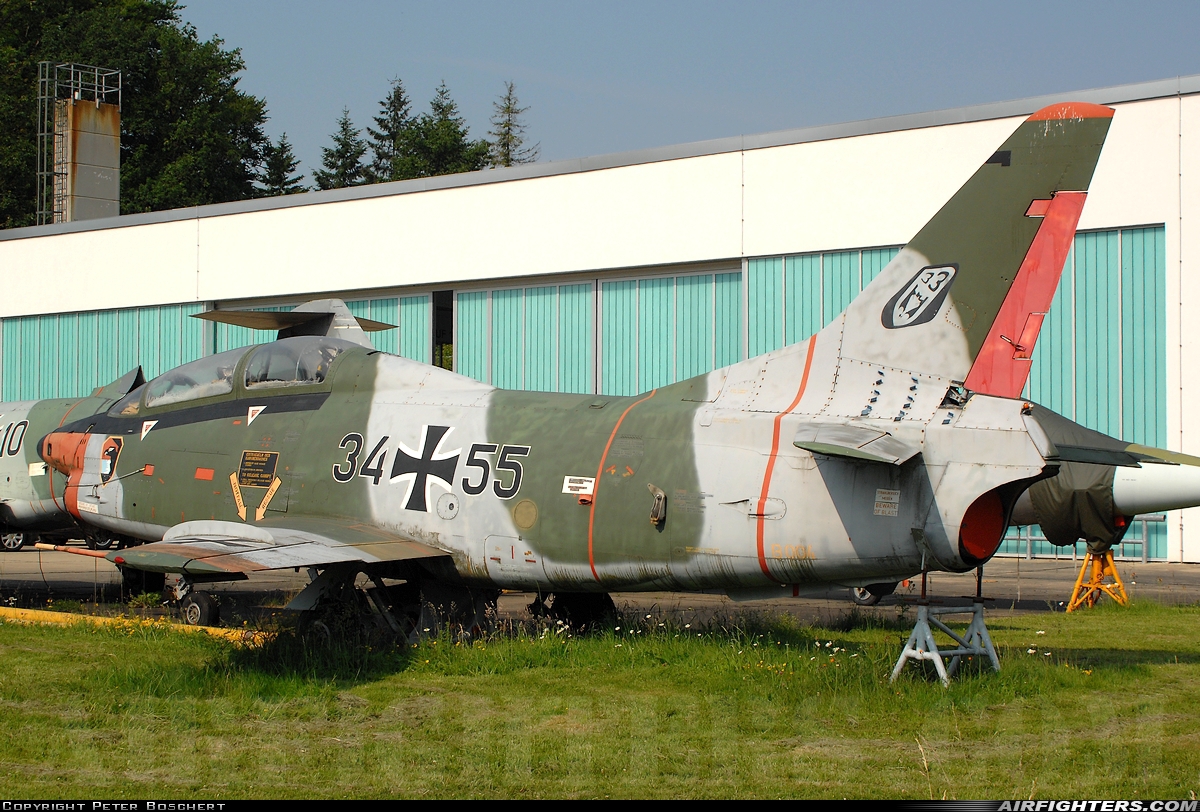 Germany - Air Force Fiat G-91T3 34+55 at Buchel (ETSB), Germany