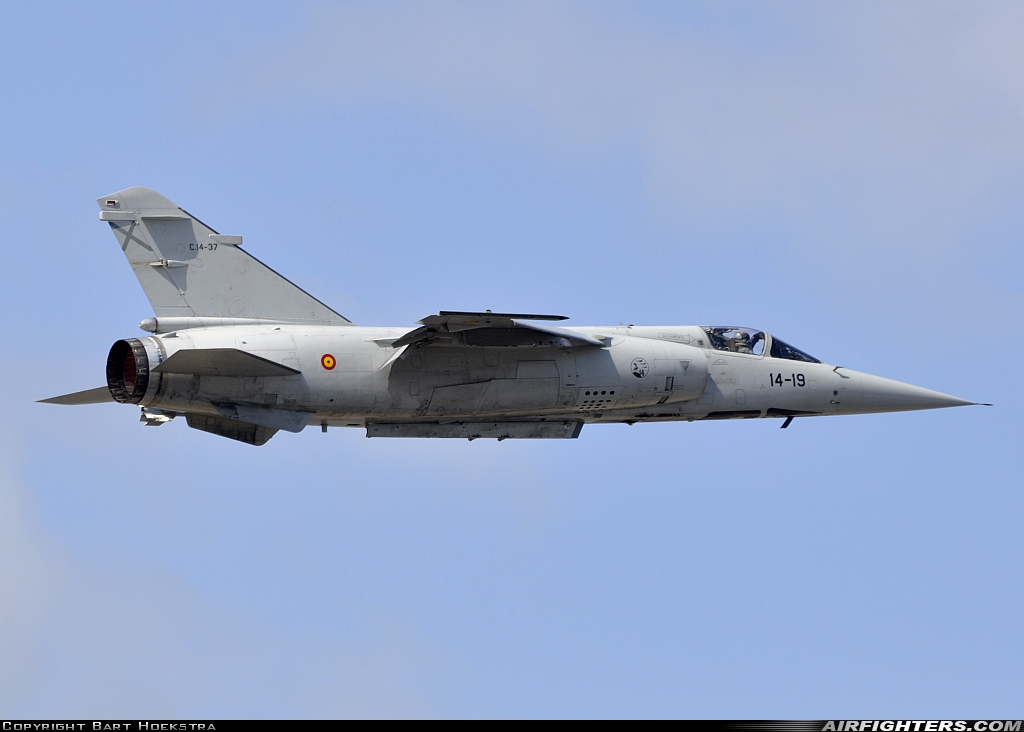 Spain - Air Force Dassault Mirage F1M C.14-37 at Gran Canaria (- Las Palmas / Gando) (LPA / GCLP), Spain