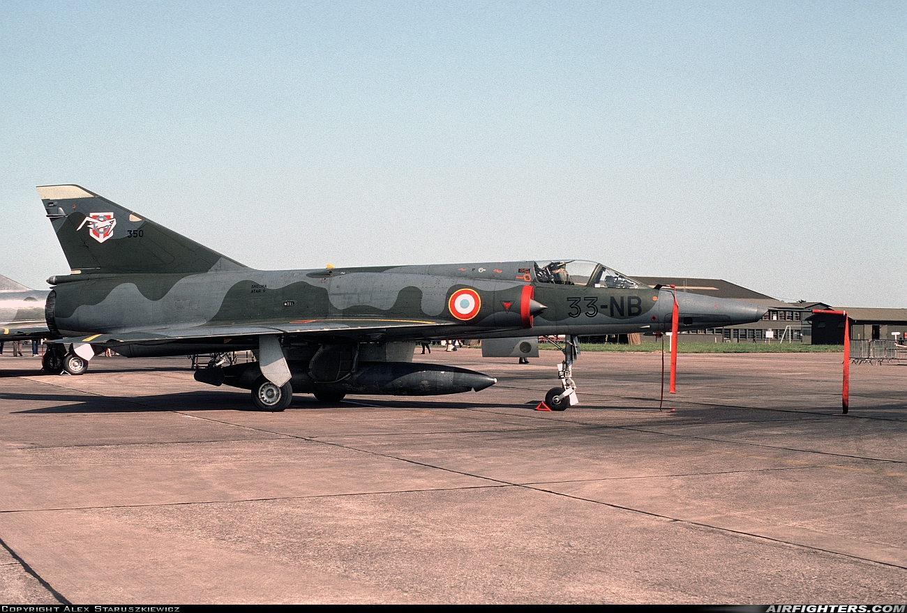 France - Air Force Dassault Mirage IIIR 350 at Luxeuil - St. Sauveur (LFSX), France