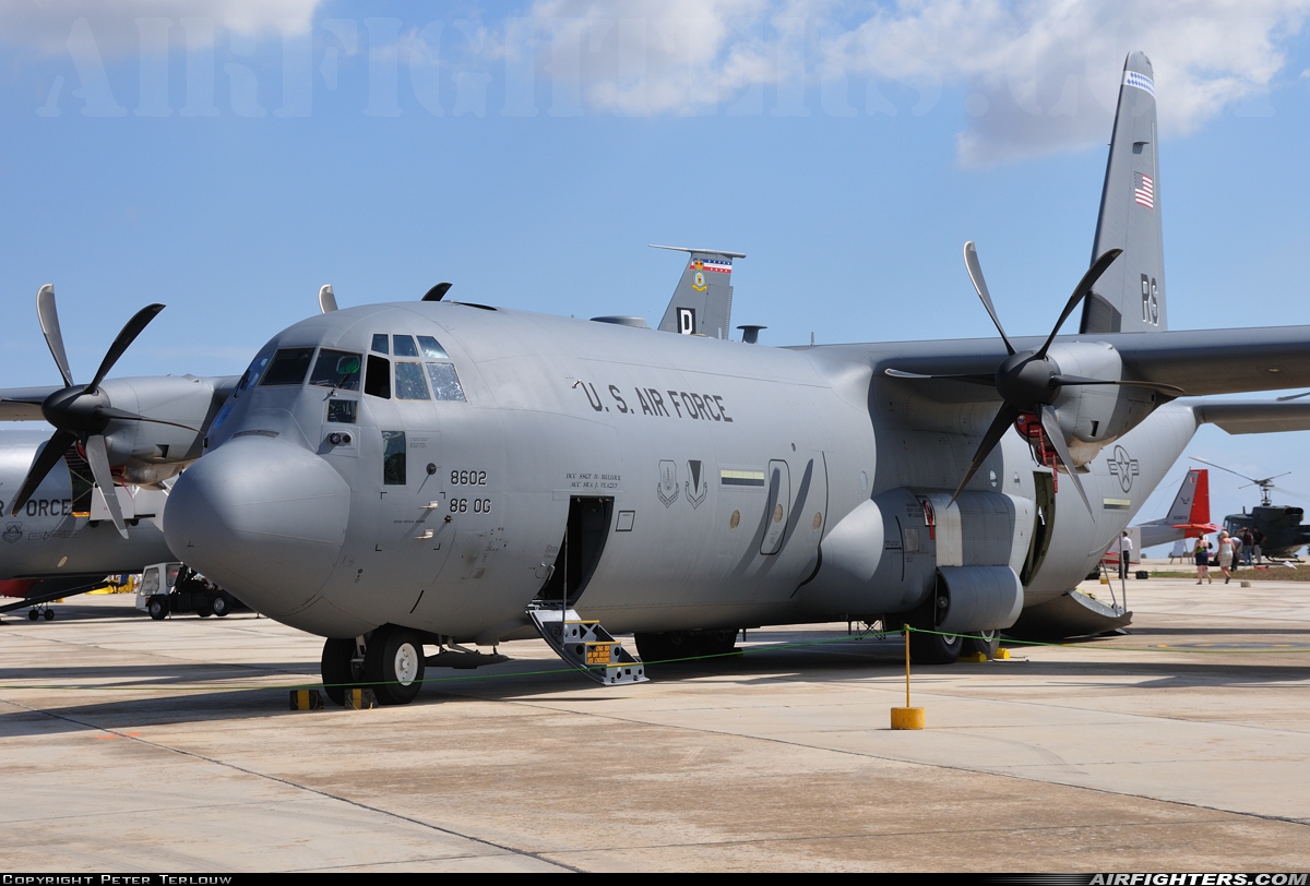 USA - Air Force Lockheed Martin C-130J-30 Hercules (L-382) 08-8602 at Off-Airport - St Paul's Bay, Malta