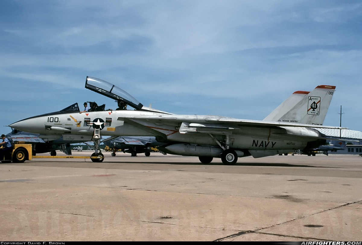 USA - Navy Grumman F-14A Tomcat 162703 at Virginia Beach - Oceana NAS / Apollo Soucek Field (NTU / KNTU), USA