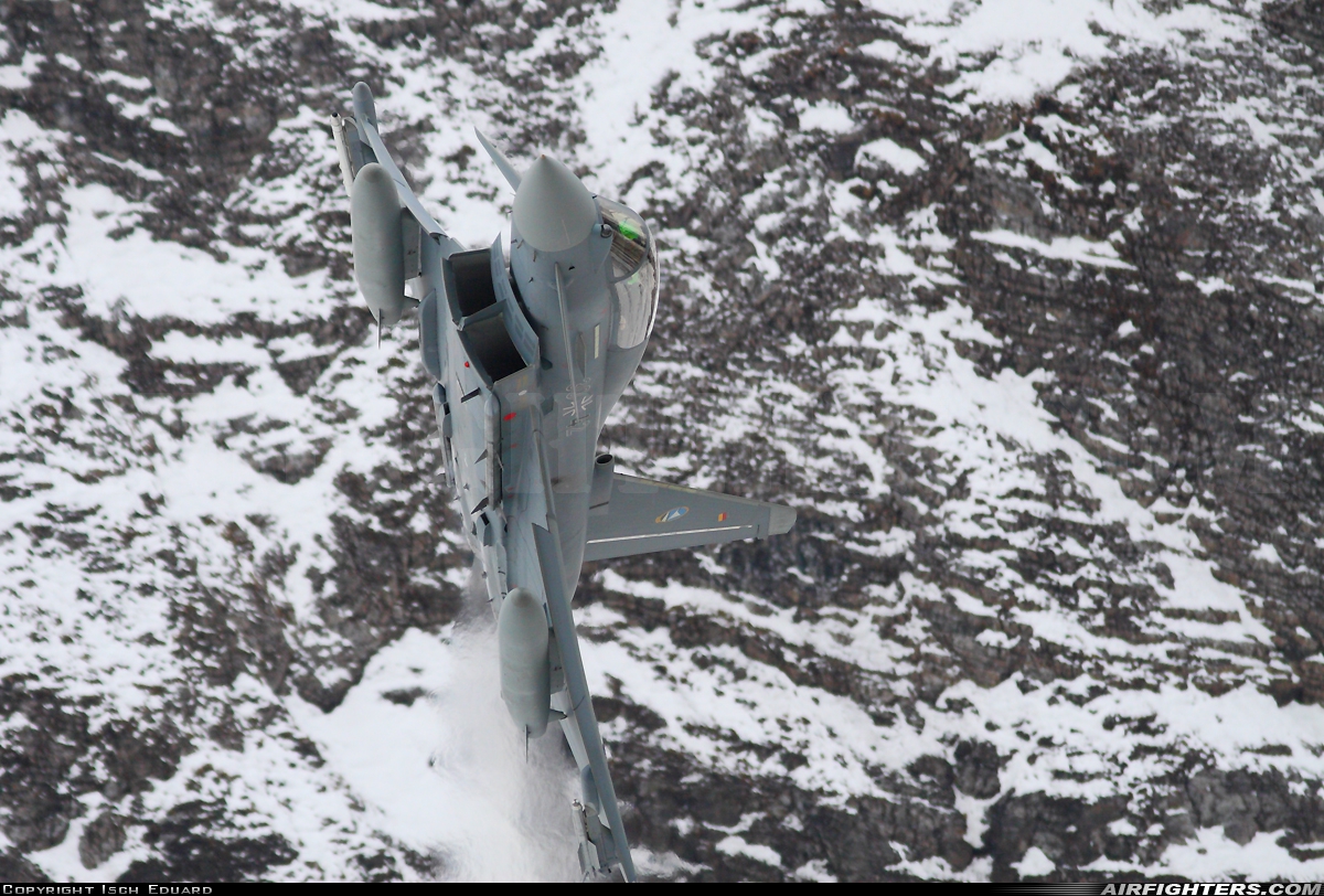Germany - Air Force Eurofighter EF-2000 Typhoon T 30+42 at Off-Airport - Axalp, Switzerland