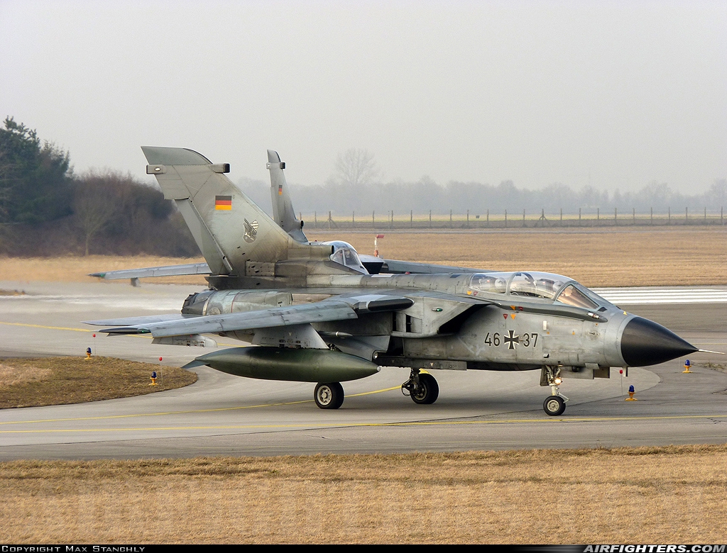 Germany - Air Force Panavia Tornado ECR 46+37 at Lechfeld (ETSL), Germany