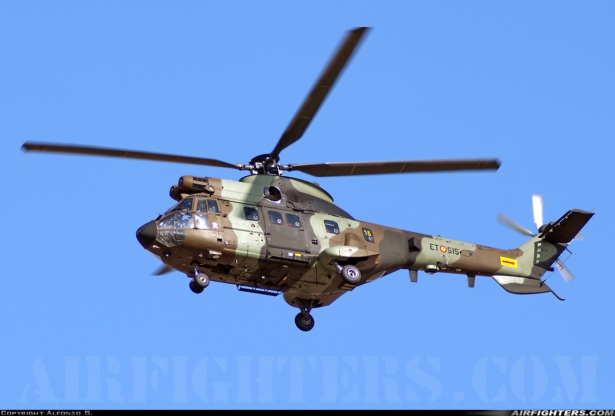 Spain - Army Aerospatiale AS-332B Super Puma HU.21-17 at Madrid - Torrejon (TOJ / LETO), Spain