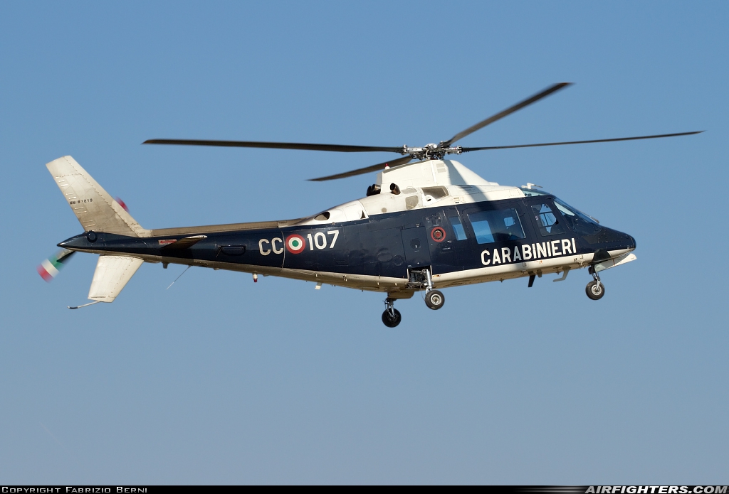 Italy - Carabinieri Agusta A-109A-II MM81219 at Treviso-Sant'Angelo - (TSF / LIPH), Italy