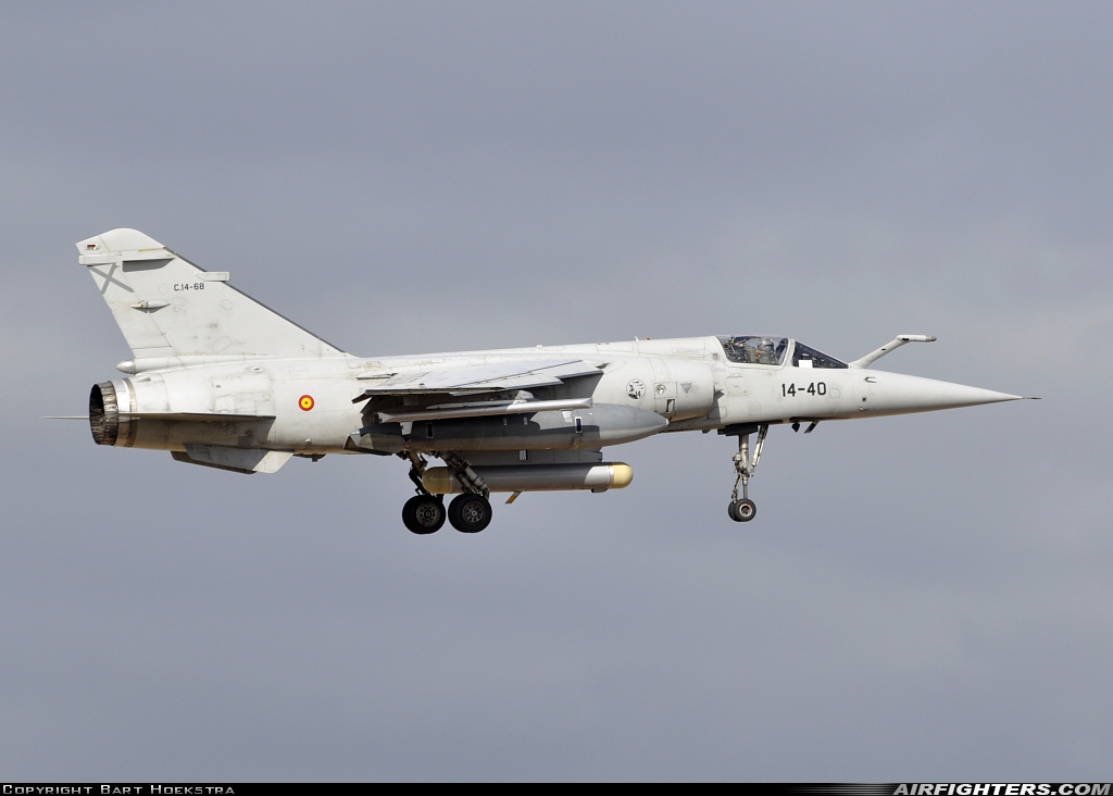 Spain - Air Force Dassault Mirage F1M C.14-68 at Gran Canaria (- Las Palmas / Gando) (LPA / GCLP), Spain