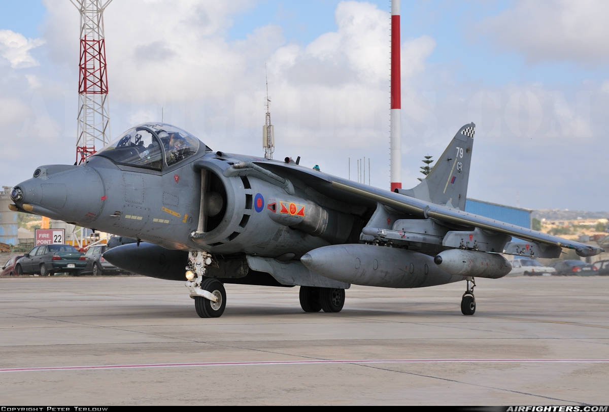 UK - Navy British Aerospace Harrier GR.9 ZG508 at Luqa - Malta International (MLA / LMML), Malta