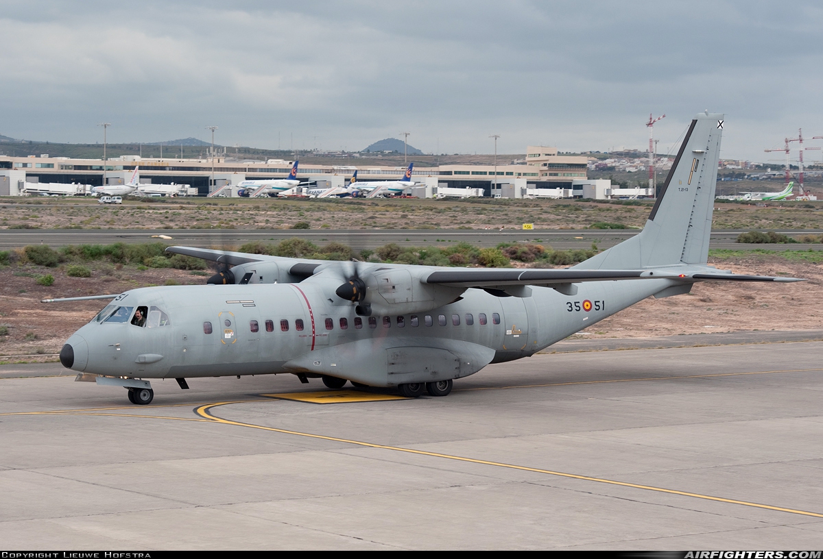 Spain - Air Force CASA C-295M T.21-13 at Gran Canaria (- Las Palmas / Gando) (LPA / GCLP), Spain