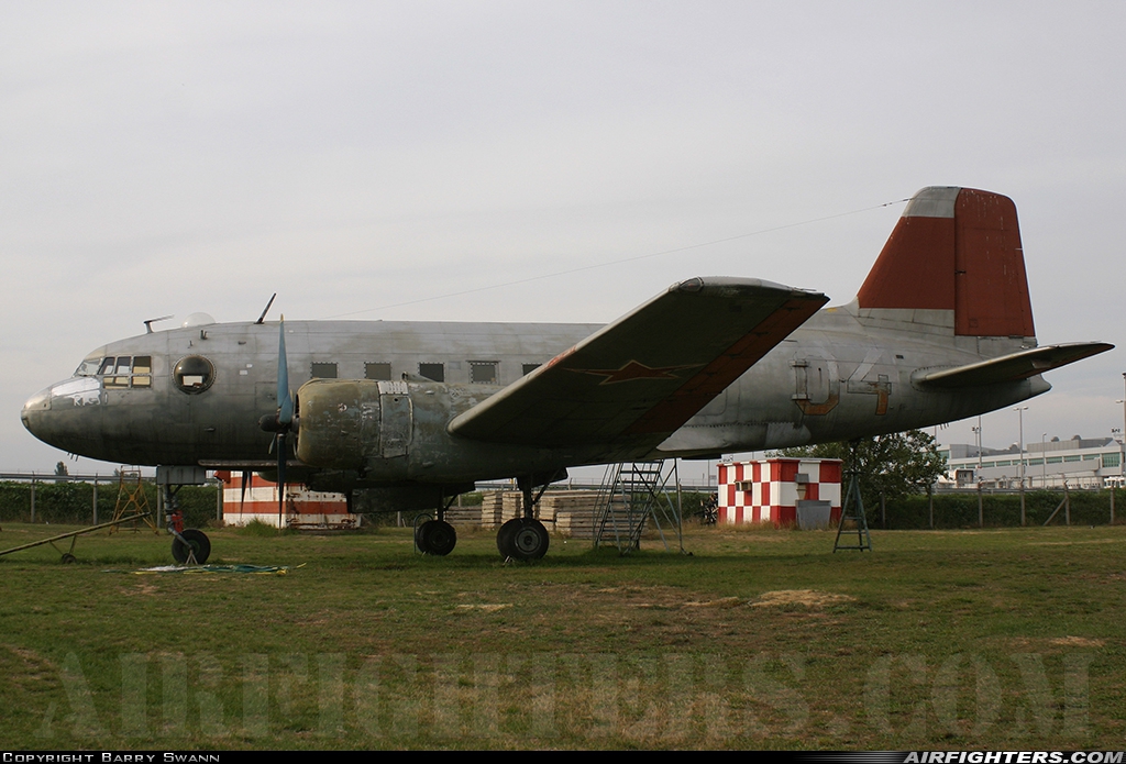 Russia - Air Force Ilyushin IL-14G RED 04 at Budapest - Ferihegy (BUD / LHBP), Hungary