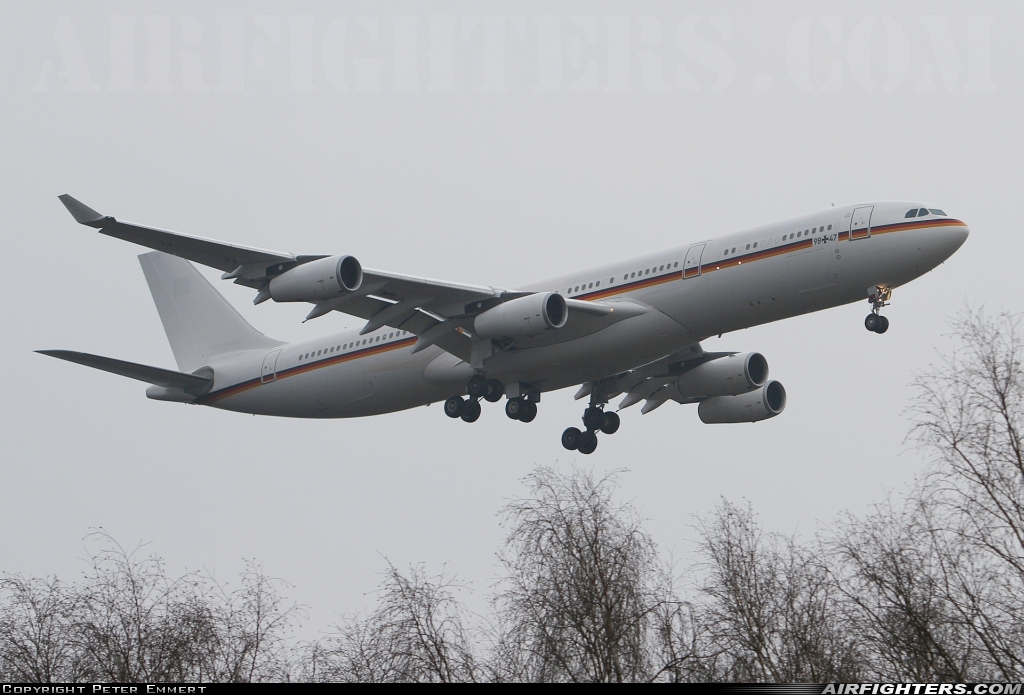 Germany - Air Force Airbus A340-313X 98+47 at Cologne / Bonn (- Konrad Adenauer / Wahn) (CGN / EDDK), Germany