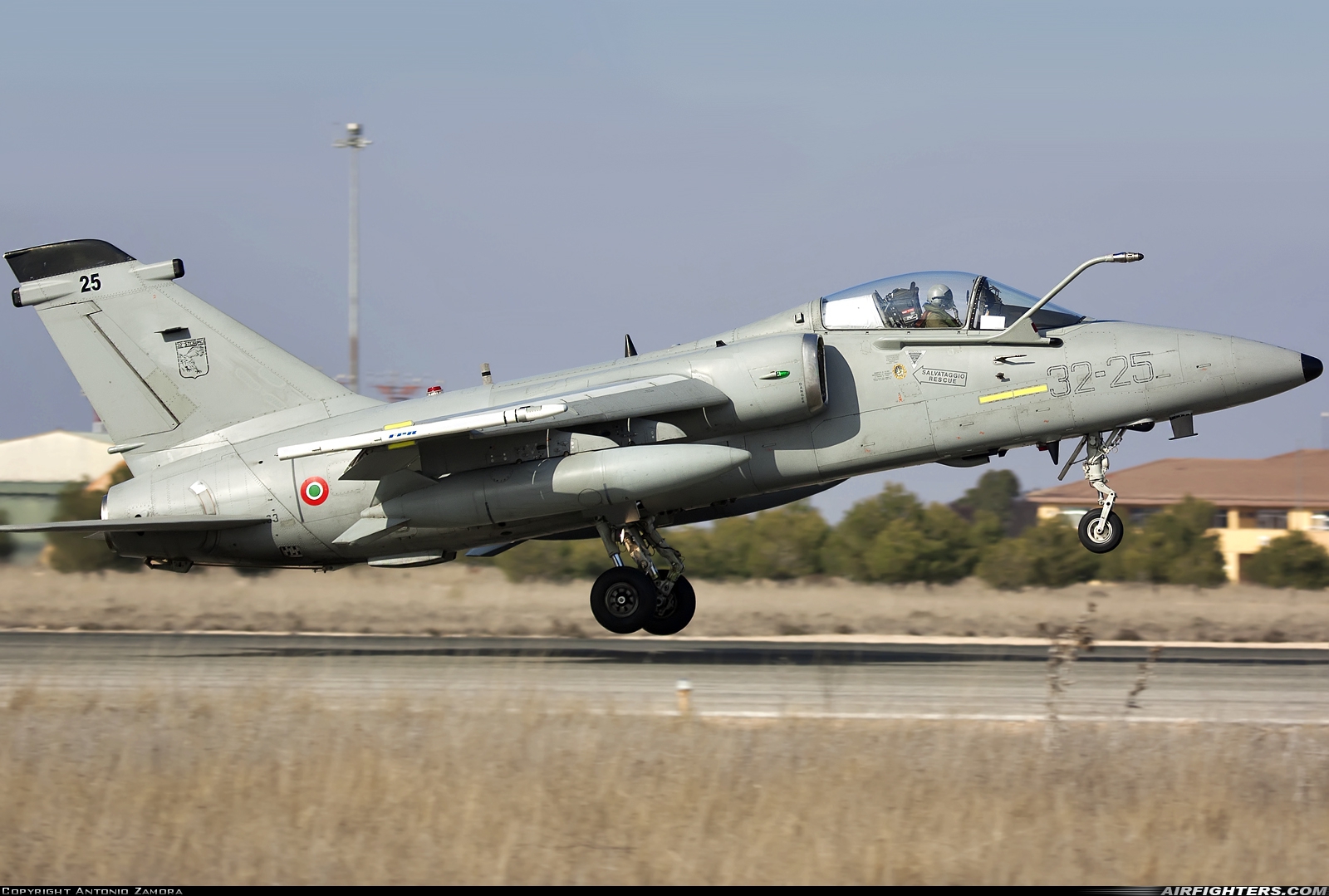Italy - Air Force AMX International AMX MM7163 at Albacete (- Los Llanos) (LEAB), Spain