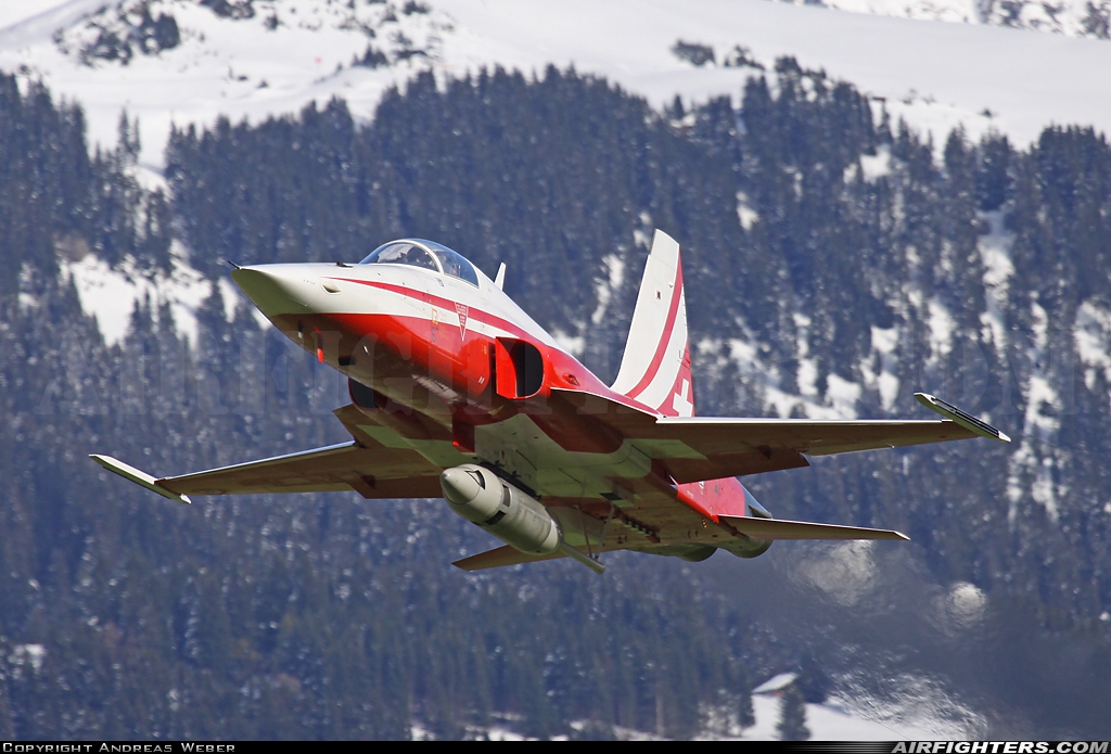 Switzerland - Air Force Northrop F-5E Tiger II J-3080 at Meiringen (LSMM), Switzerland