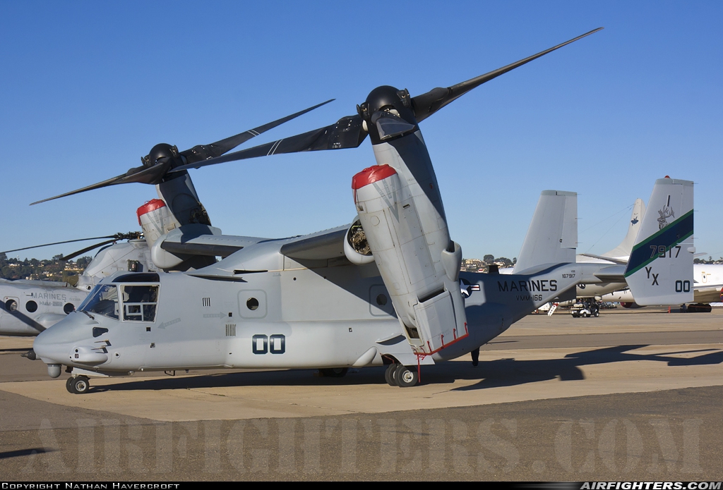 USA - Marines Bell / Boeing MV-22B Osprey 167917 at San Diego - North Island NAS / Halsey Field (NZY / KNZY), USA
