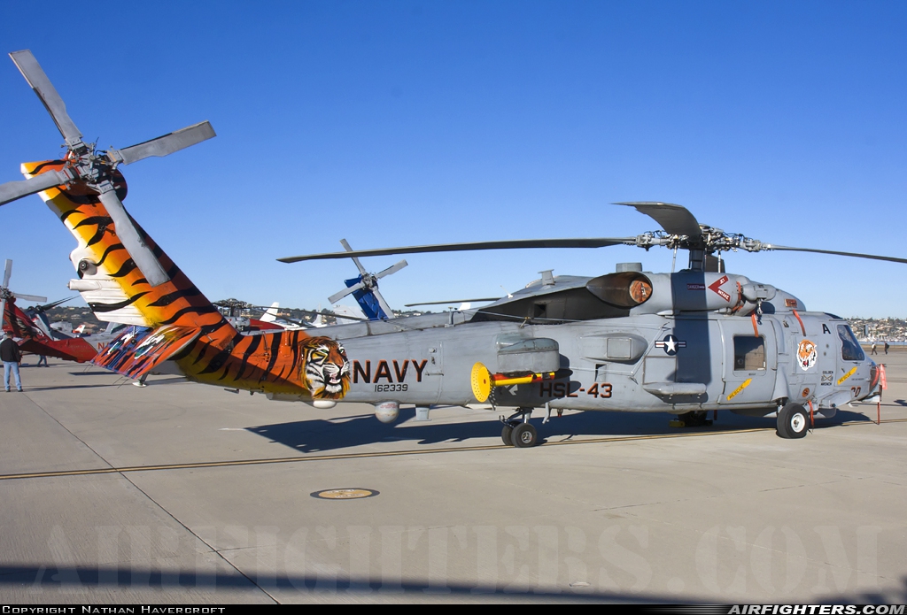 USA - Navy Sikorsky SH-60B Seahawk (S-70B-1) 162339 at San Diego - North Island NAS / Halsey Field (NZY / KNZY), USA