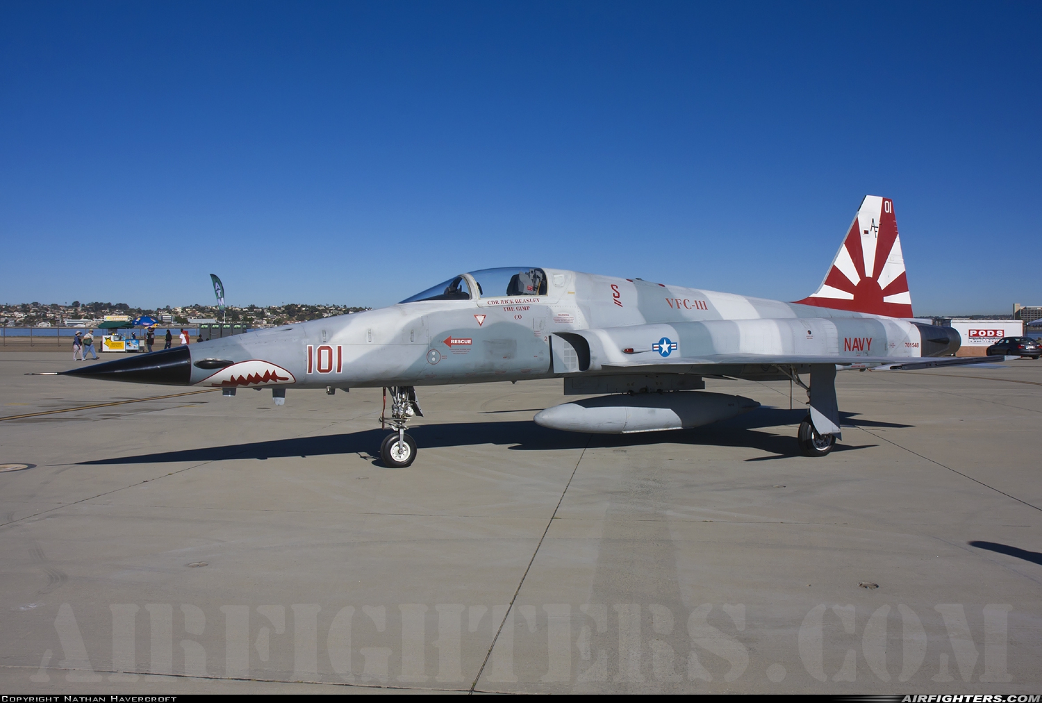 USA - Navy Northrop F-5N Tiger II 761548 at San Diego - North Island NAS / Halsey Field (NZY / KNZY), USA