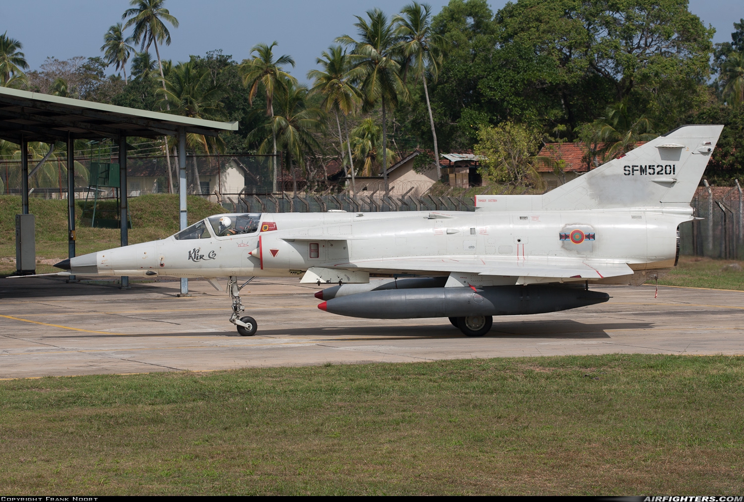 Sri Lanka - Air Force Israel IAI Kfir C2 SFM-5201 at Katunayake AFB, Sri Lanka