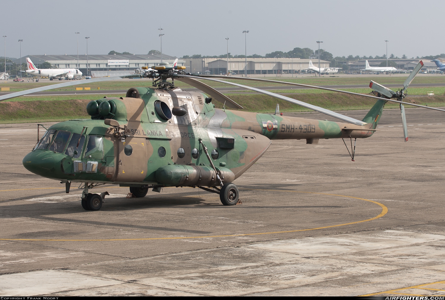 Sri Lanka - Air Force Mil Mi-17V-5 SMH-4309 at Katunayake AFB, Sri Lanka