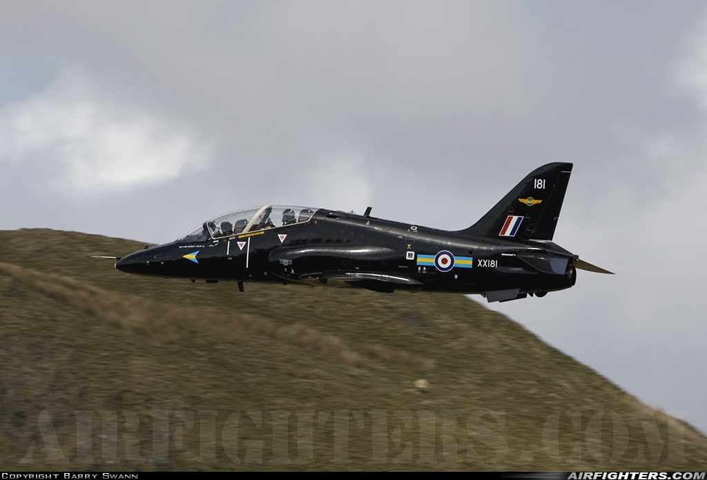 UK - Air Force British Aerospace Hawk T.1W XX181 at Off-Airport - North Wales, UK