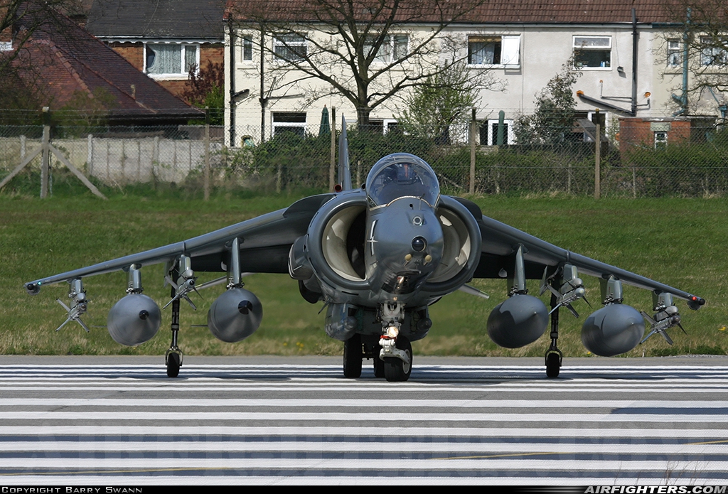 Company Owned British Aerospace Harrier GR.7 ZD319 at Warton (EGNO), UK
