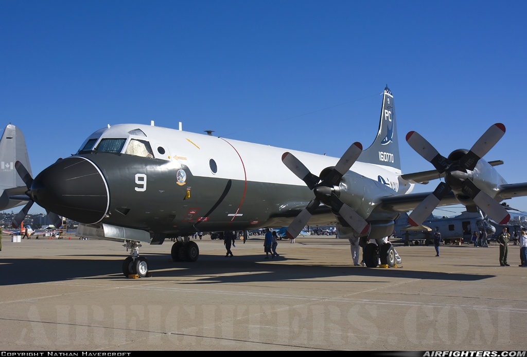 USA - Navy Lockheed P-3C Orion 160770 at San Diego - North Island NAS / Halsey Field (NZY / KNZY), USA