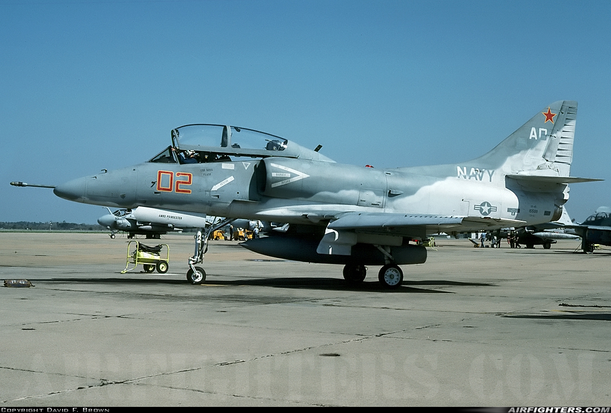 USA - Navy Douglas TA-4J Skyhawk 155110 at Virginia Beach - Oceana NAS / Apollo Soucek Field (NTU / KNTU), USA
