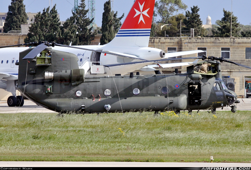 UK - Air Force Boeing Vertol Chinook HC2 (CH-47D) ZH776 at Luqa - Malta International (MLA / LMML), Malta