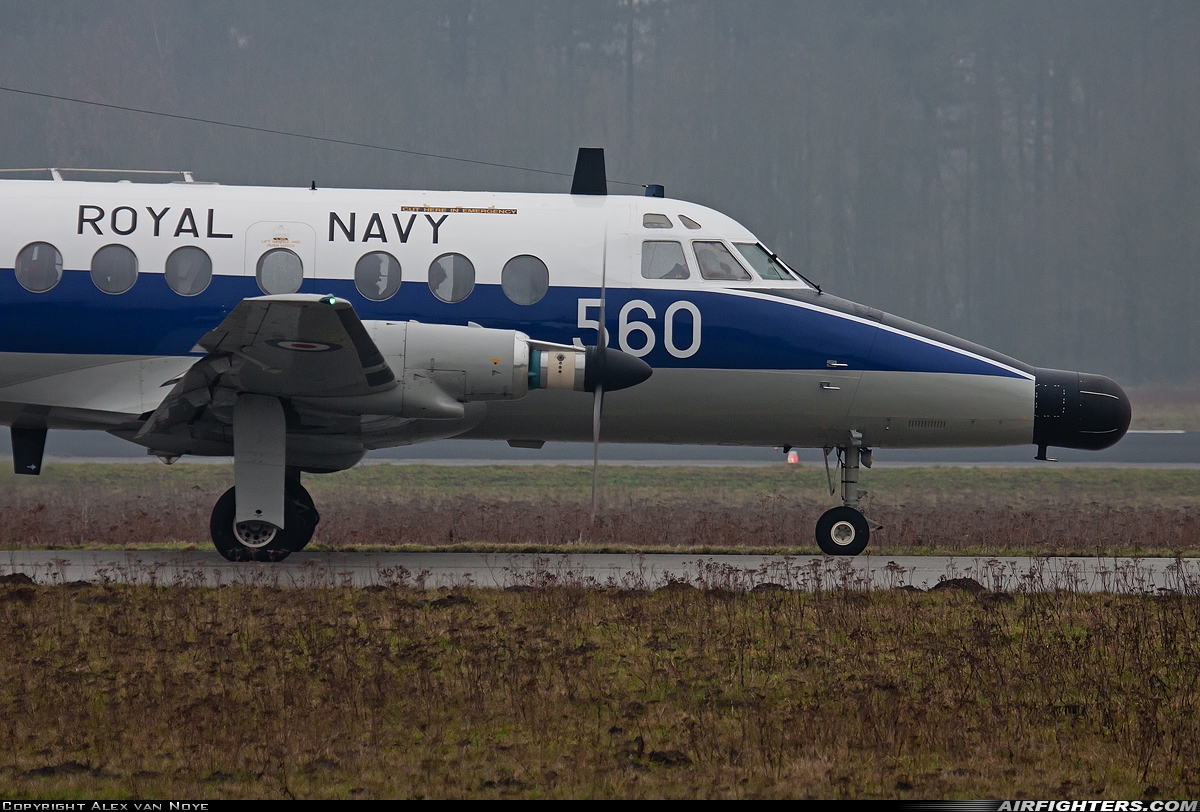 UK - Navy Handley Page HP-137 Jetstream T2 XX481 at Eindhoven (- Welschap) (EIN / EHEH), Netherlands