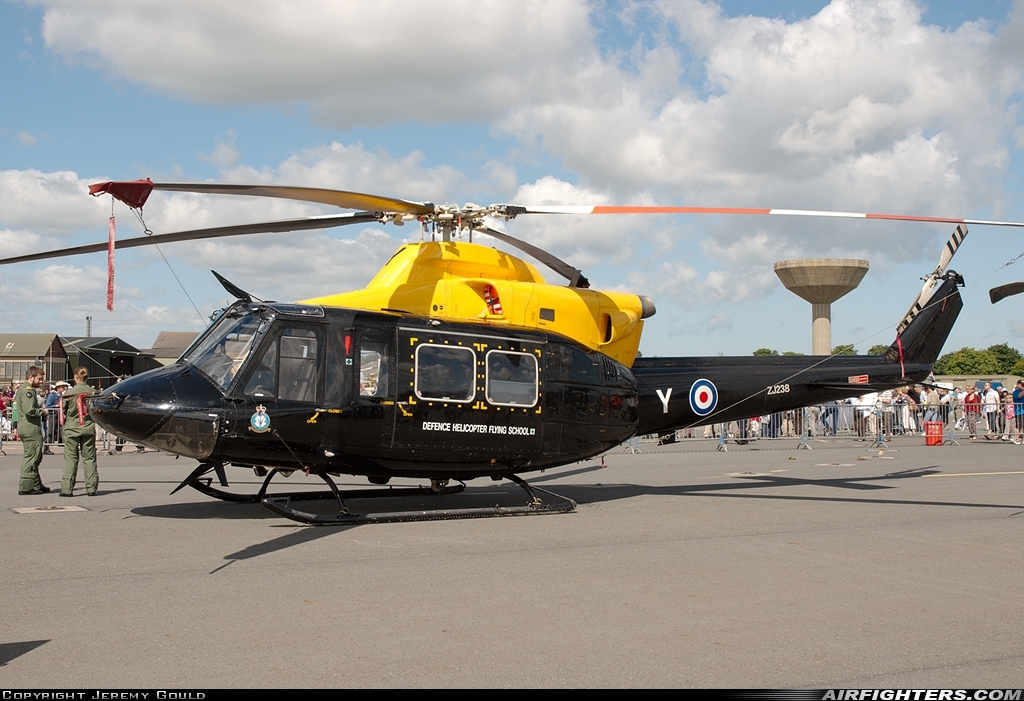 UK - Air Force Bell 412EP Griffin HT1 ZJ238 at Yeovilton (YEO / EGDY), UK